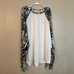 Boys Hurley Long-Sleeve Rash Guard Size XL